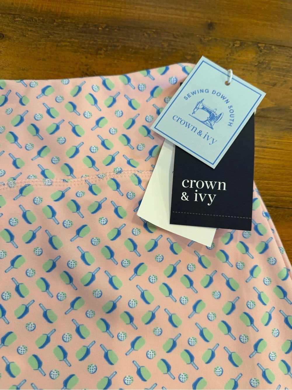💐 crown & ivy x Sewing Down South Pickleball Skort NWT - Picture 10 of 12